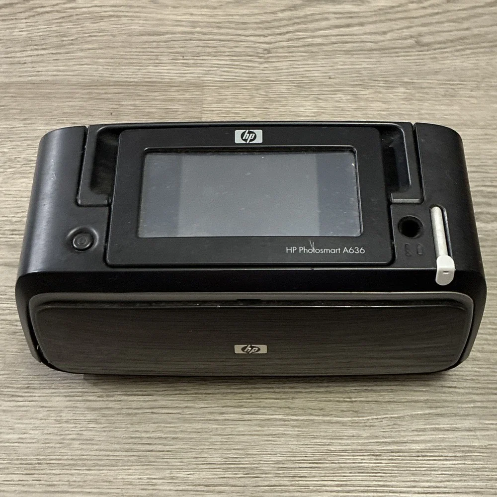 HP Photosmart A636 Digital Photo Inkjet Printer with 4.8 inch Touchscreen